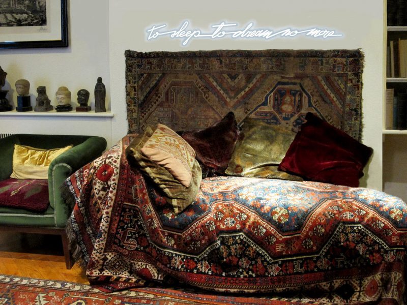 anne deguelle sigmunds rug to sleep to dream freud psychoanalytic couch
