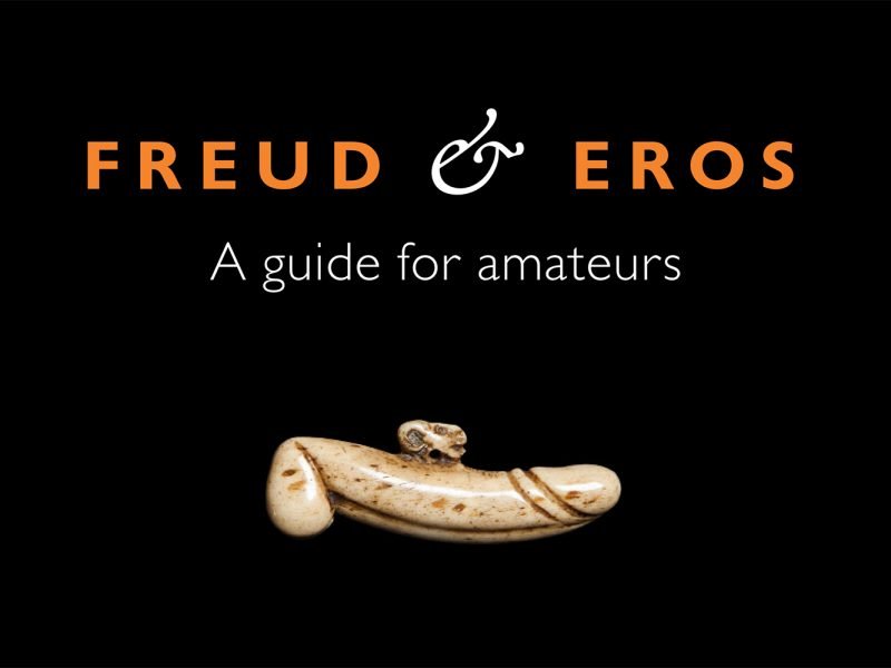 graphic which says Freud and Eros: a guide for amateurs