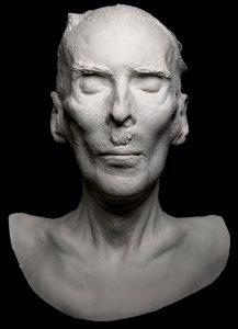 Plastercast death mask of Sergei Pankejeff (the 'Wolf Man')