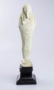 Shabti of Imhotep Born of Bastetirdis, Egyptian, Late Period