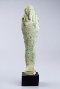 Shabti statuette, Egyptian, Late Period
