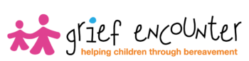 Logo text: "Grief Encounter: helping children through bereavement"