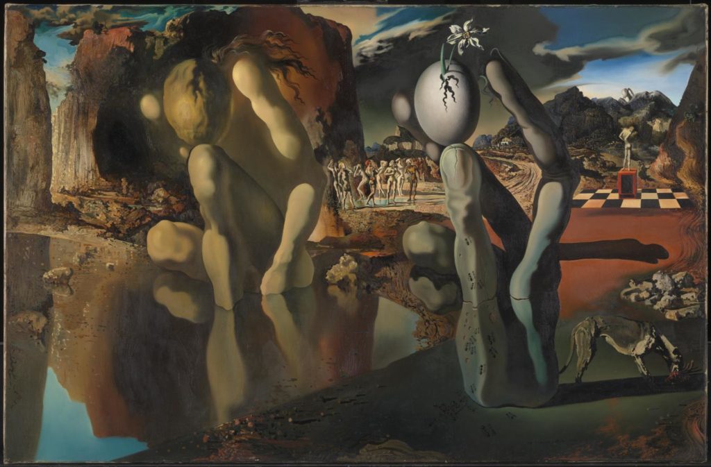 Metamorphosis of Narcissus 1937 Salvador Dali