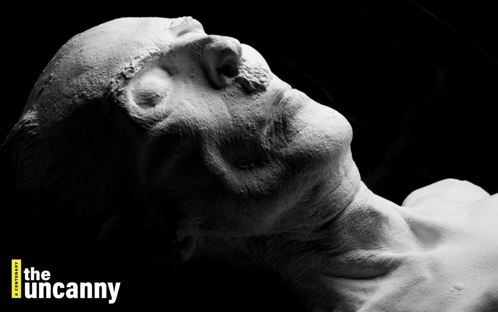 Plastercast death mask of Sergei Pankejeff (the 'Wolf Man')