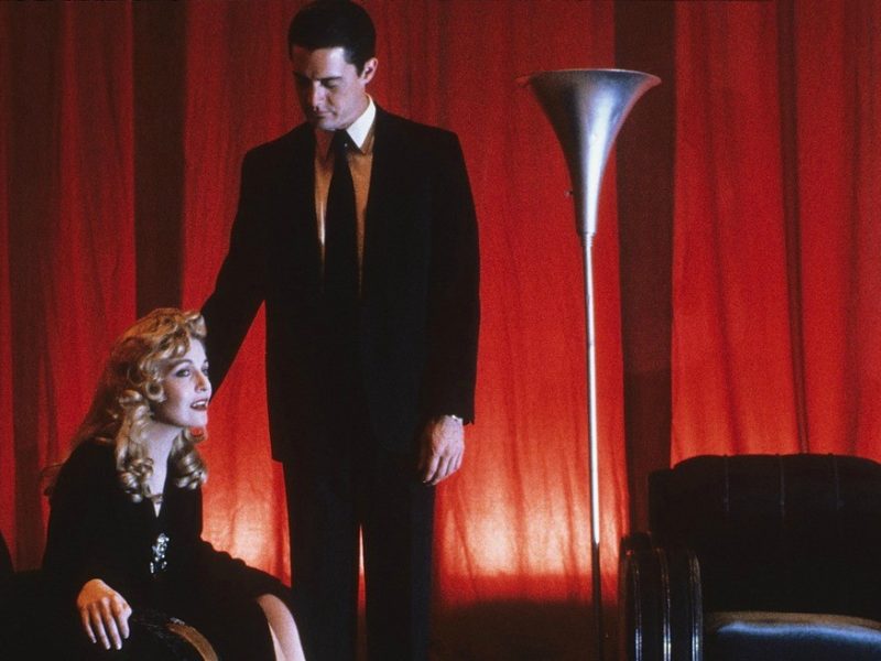 Twin Peaks, Laura Palmer and Agent Dale Cooper in the Red Room