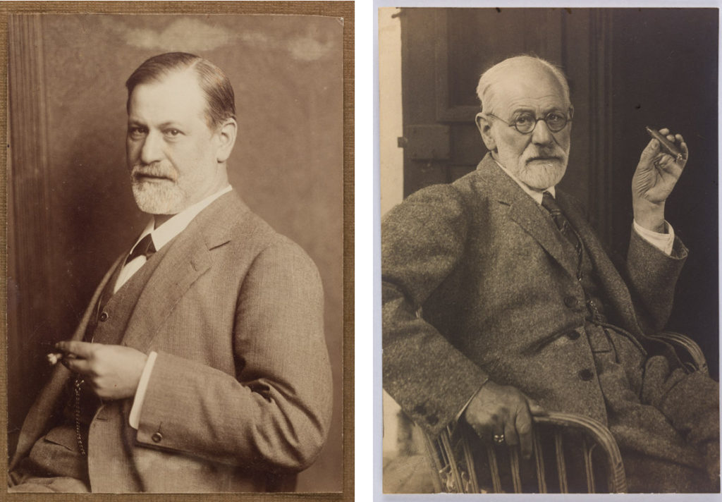 Freud smoking cigars