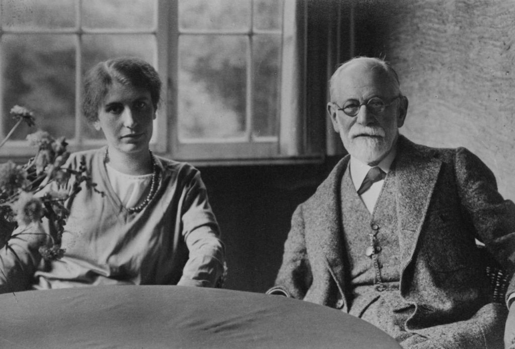 Anna and Sigmund Freud - Freud Museum London