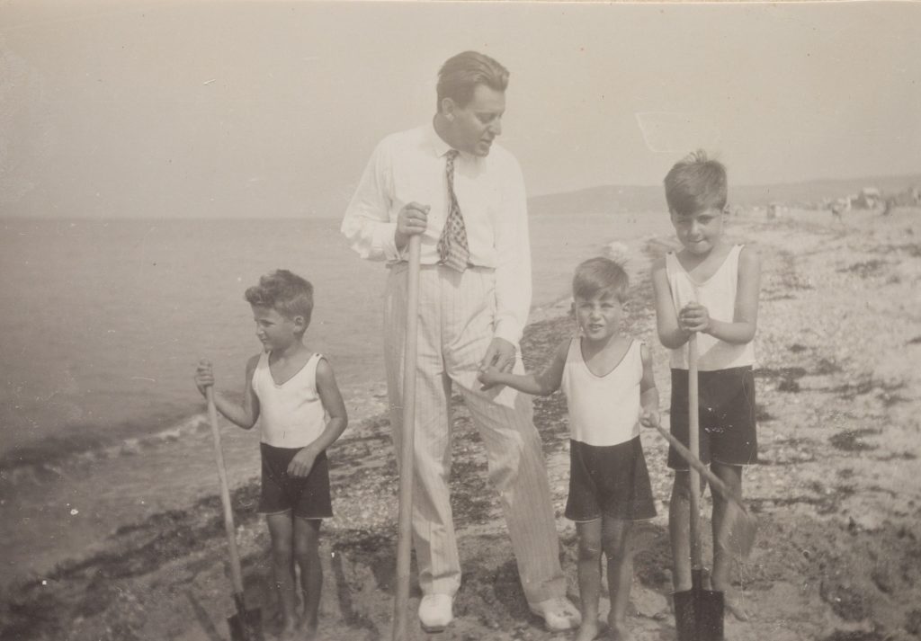 Lucian Freud as a child