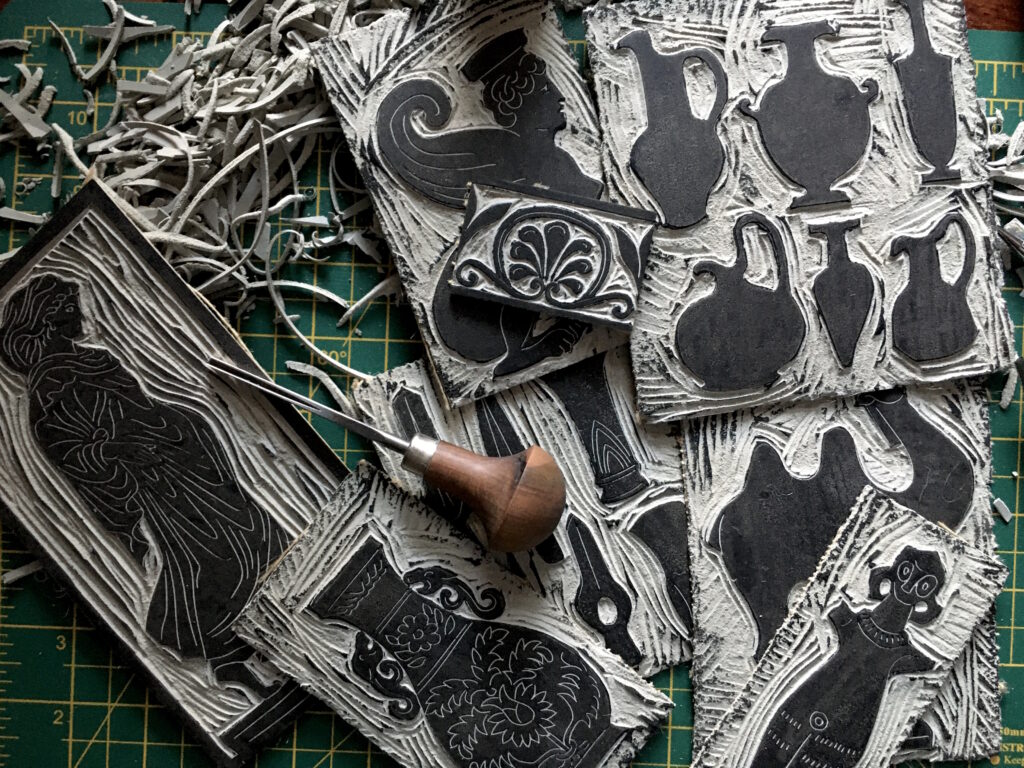 Linocuts by Rory Hutton