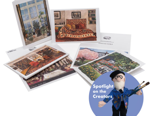 Spotlight on the Creators: Portia Graves. Portia's Greeting Cards & Sigmund