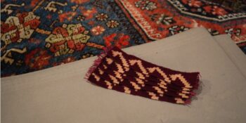 Hand Woven Bookmarks on Freud's Couch