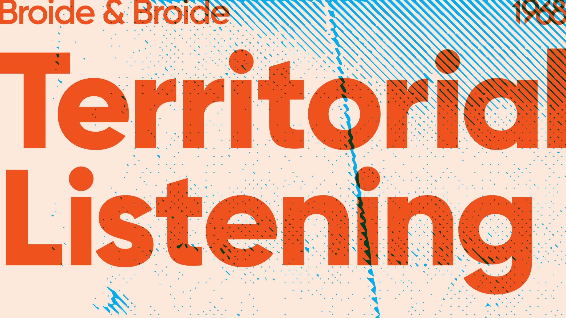 IN PERSON – Territorial Listening, with Emília Estivalet Broide & Jorge Broide
